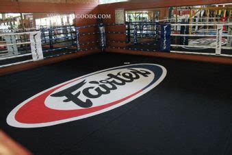 FLOOR CANVAS BOXING RING MADE BY FAIRTEX | MUAY THAI GOODS