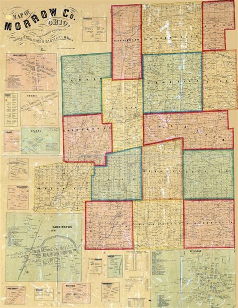 Morrow County Ohio Map - Osiris New Dawn Map