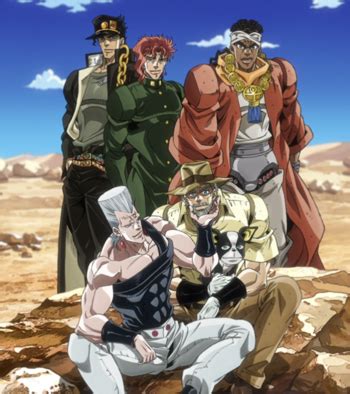 JoJo's Bizarre Adventure: Stardust Crusaders: The Joestar Group ...