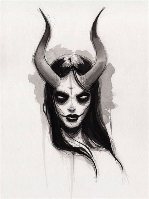 she - fine art print - 9x12 in 2021 | Dark art tattoo, Dark art ...