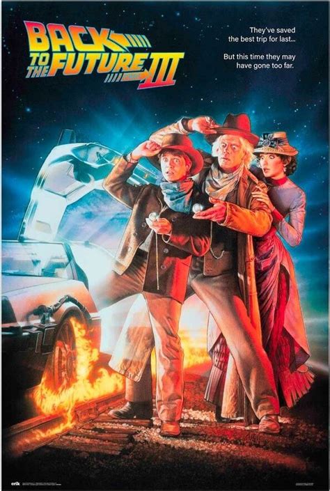 Poster Back to the Future 3 | Wall Art, Gifts & Merchandise | Europosters