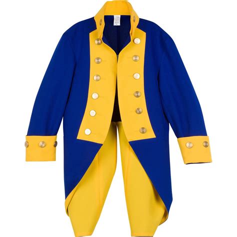 Adult American Revolutionary War Uniform Jackets – Heritagecostumes