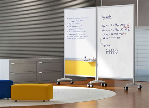 Mobile Whiteboard on Wheels | Durable Portable Office Whiteboards