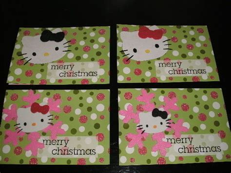 Hello Kitty Christmas Cards · A Greetings Card · Cardmaking on Cut Out ...