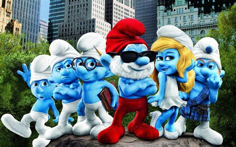 The Smurfs Movie HD Wallpaper