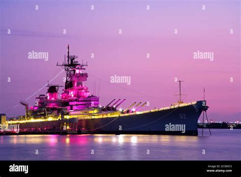 Battleship New Jersey Museum, Camden City, New Jersey, USA Stock Photo - Alamy