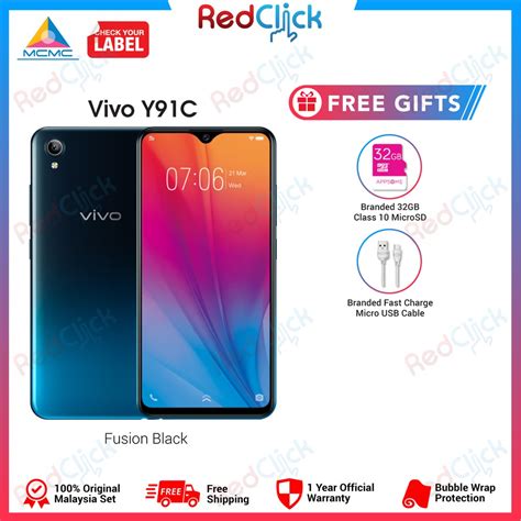 VIVO Y91C/1807 (2GB/32GB) [2 Free Gift Worth RM49] | Shopee Malaysia