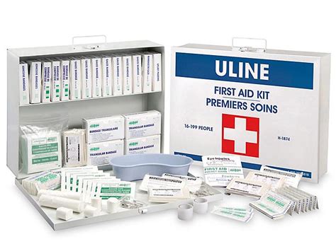 Uline First Aid Kit - Ontario, 16-199 Person H-1874 - Uline