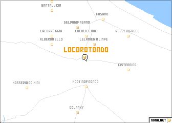 Locorotondo (Italy) map - nona.net