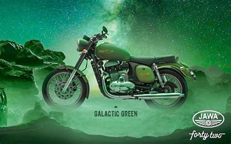 Jawa Forty Two Galactic Green Colour Is Stunningly Eye-Catching! - Jawa Jawa