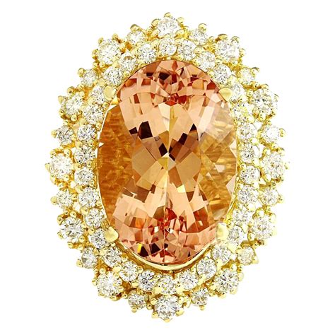 Vintage 12.40 Carats Cabochon Ruby Diamond 18 Karat Yellow Gold Ring at 1stDibs