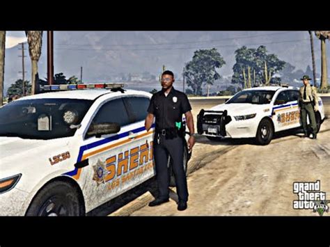 My First LSPDFR Game Play | LSPDFR | Sheriff Callouts | GTA 5 Mods ...