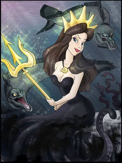 Vanessa the Queen of the Ocean | Ursula disney, Disney drawings, Disney art