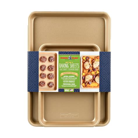 Nordic Ware Nonstick Naturals 2pk Baking Sheets - Walmart.com - Walmart.com