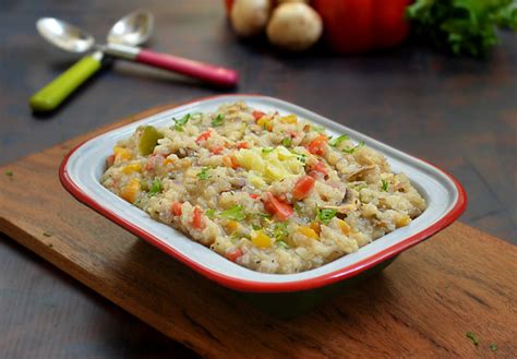 Creamy Mixed Vegetable Risotto Recipe