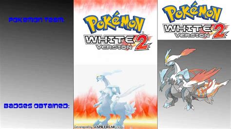 Pokemon White 2 Walkthrough - Part 1 "A New Adventure Begins!" - YouTube