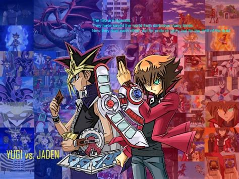 Yugi vs. Jaden by Darkarax