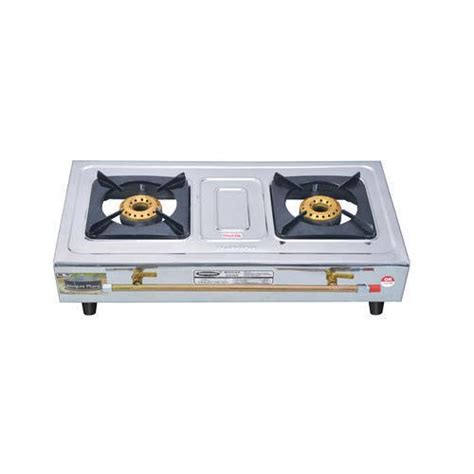 Biogas Stove Super Deluxe Double Burner at Rs 1260.00 | Biogas Burner in New Delhi | ID: 19912177173