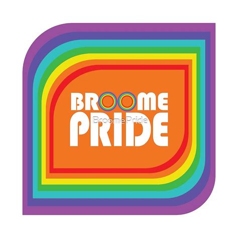 "Broome Pride – Leaf Logo White" by BroomePride | Redbubble