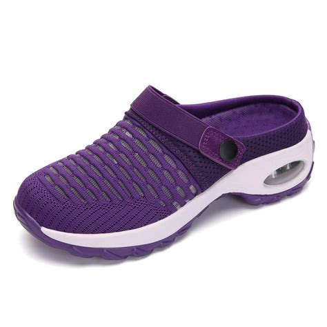 Kernelly - Women's Slippers House Shoes All Seasons Mesh Slip On Air ...