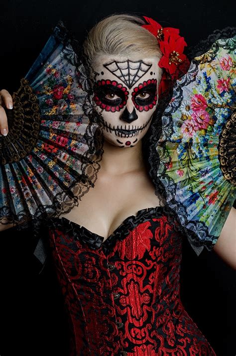 Photography - La Catrina - Sugar Skull MakeUp on Behance