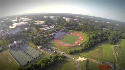 Aerial Overview of the UNC Charlotte Athletic Fields - YouTube