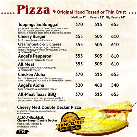 ANGEL'S PIZZA: Hotline, Menu, Promos & More! | mytourguide.ph