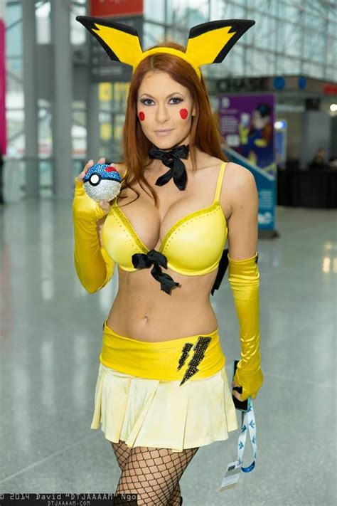 sexy pokemon Pichu cosplay girl cosplayer | Pokemon and Creative Cosplay Costumes | Pinterest ...