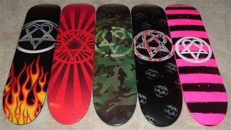 5 BAM HEARTAGRAM SKATEBOARD DECKS 7.5 Deck + GRIP TAPE