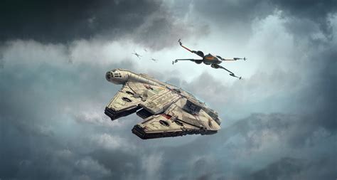 Wallpaper : Millennium Falcon, Star Wars, X wing, Star Wars Ships 2620x1400 - WallpaperManiac ...