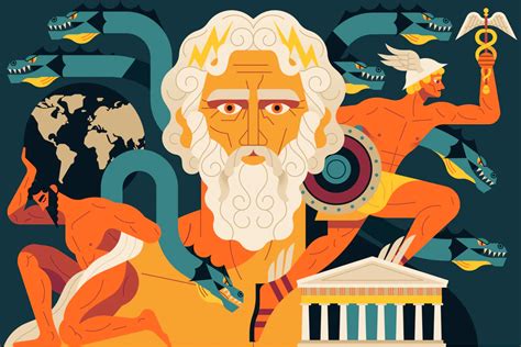 Greek Mythology | Illustration by Owen Davey | Greek mythology art, God ...