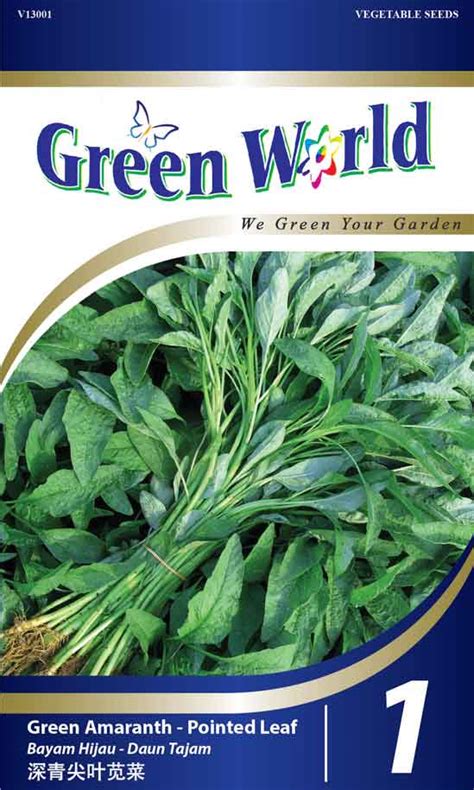 Green Amaranth Pointed Leaf – Leckat Seeds