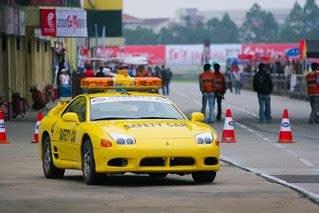 Mitsubishi 3000GT Safety Car | 三菱3000GT安全车。 | Tim Wang | Flickr