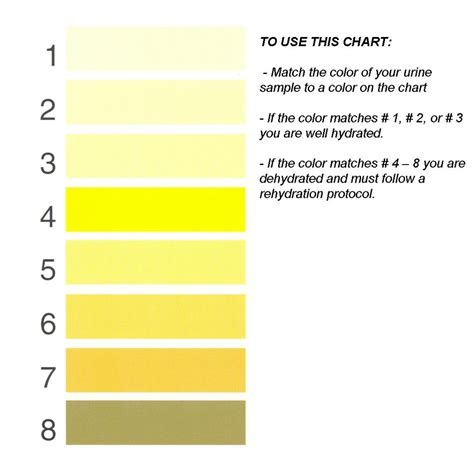 urine color chart what color is normal what does it mean - urine colors chart medications and ...