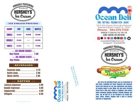 OCEAN DELI - Updated January 2025 - 50 S Ocean Dr, Deerfield Beach, Florida - Delis - Restaurant ...