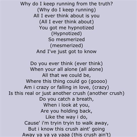 Crush - David Archuleta: brings back so many good memories! | David archuleta, Crushes, Lyrics