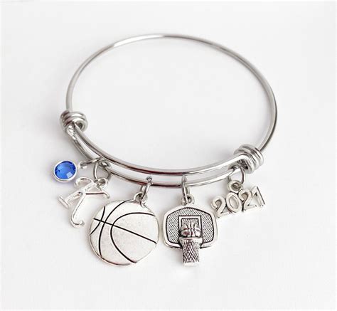 Basketball Gifts for Girls, Senior Gifts, Basketball Bracelet for Girls ...