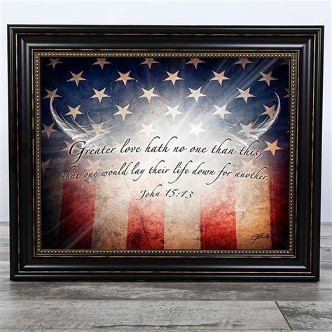 Patriotic Art for Sale - No Greater Love Art