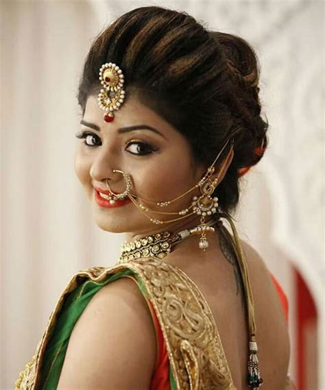 50+ Bridal Bun Hairstyle Photos (2024) Indian - TailoringinHindi