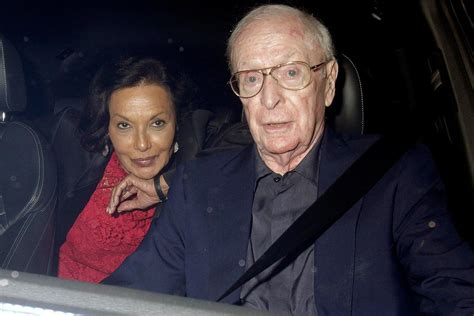 Michael Caine Enjoys Date Night Out in London with Longtime Wife Shakira