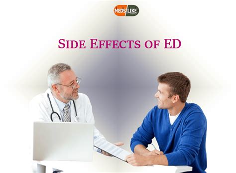 What are the most prevalent ED drug adverse effects | medslike