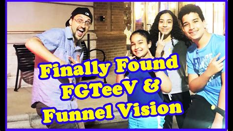 FGTeeV - FUNNEL VISION FAMILY FINALLY FOUND THEM!!! - YouTube