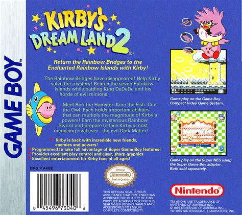 Kirby's Dream Land 2 Details - LaunchBox Games Database