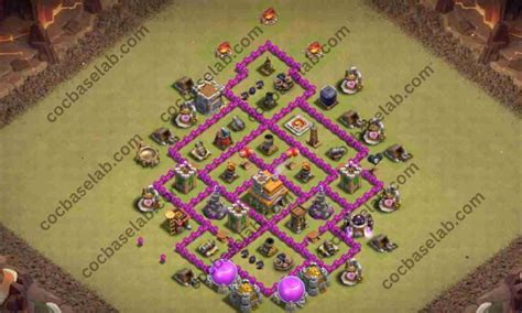 Best COC TH7 Base Layouts 2024 | Town Hall 7 Base Links