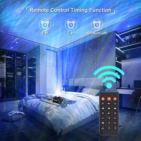 Northern Lights Aurora Projector for Bedroom with Music Bluetooth ...