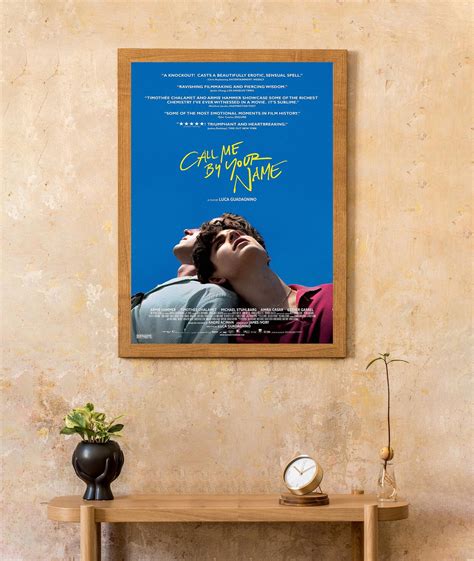 Call Me by Your Name Poster 18x12 / 30x20 / | Etsy