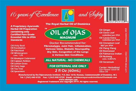 Oil of Ojas…Dominca’s premier natural healing oil | Quantum Leap Doctor