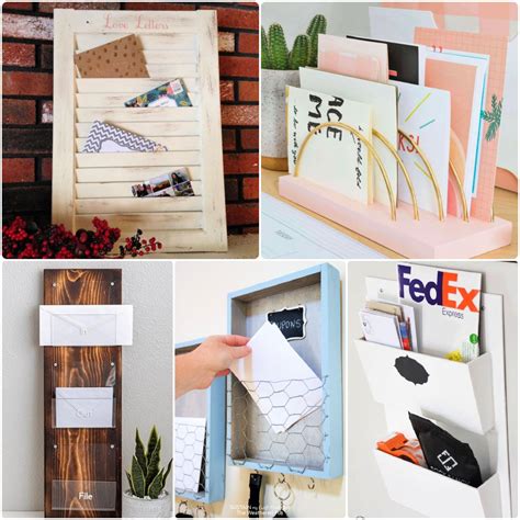 25 Easy DIY Mail Organizer Ideas to Make - Suite 101