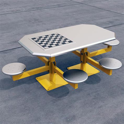 Prison Table Setting - Draffin Street Furniture