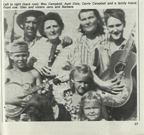 The TV Guide Historian: Glen Campbell Family Photo